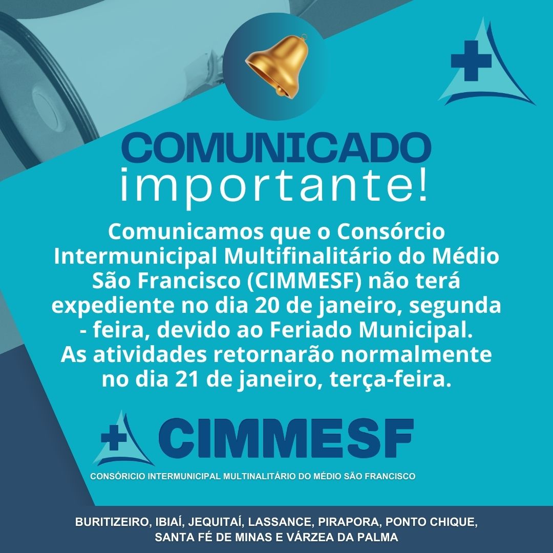 Comunicado Importante!